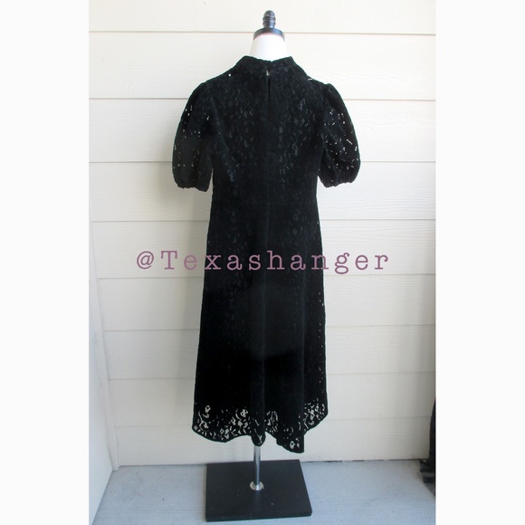 NWT ALLSAINTS Camila Lace Midi Dress US 0 - Picture 11 of 13